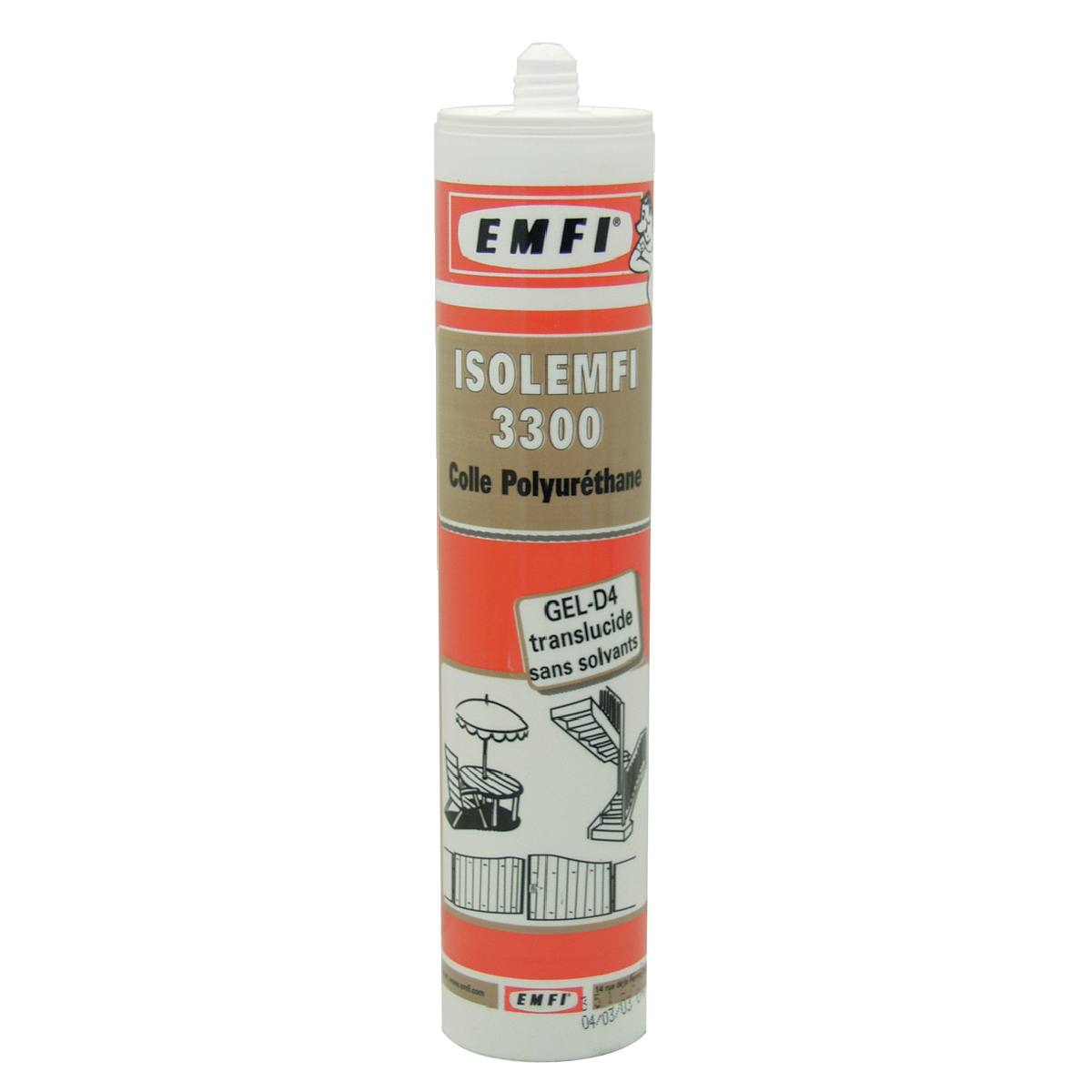 COLLE POLYURÉTHANE ISOLEMFI 3300 POUR ISOLANTS 009504 Référence — free download